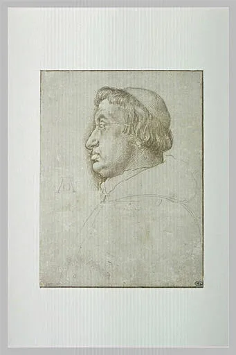Portrait du cardinal Albrecht de Brandebourg, archevêque de Mayence