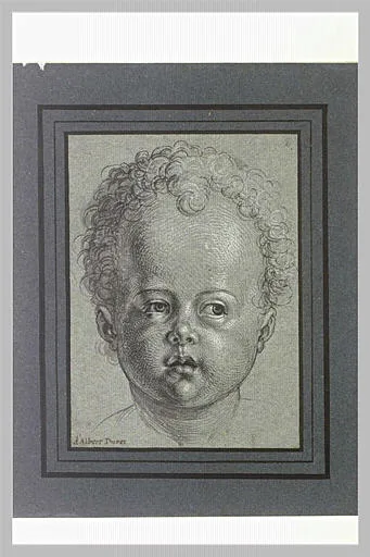 Une tête d'enfant (No. 4)