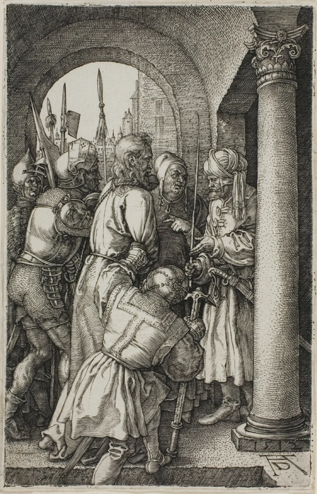 Christ before Pilate, from "The Passion"