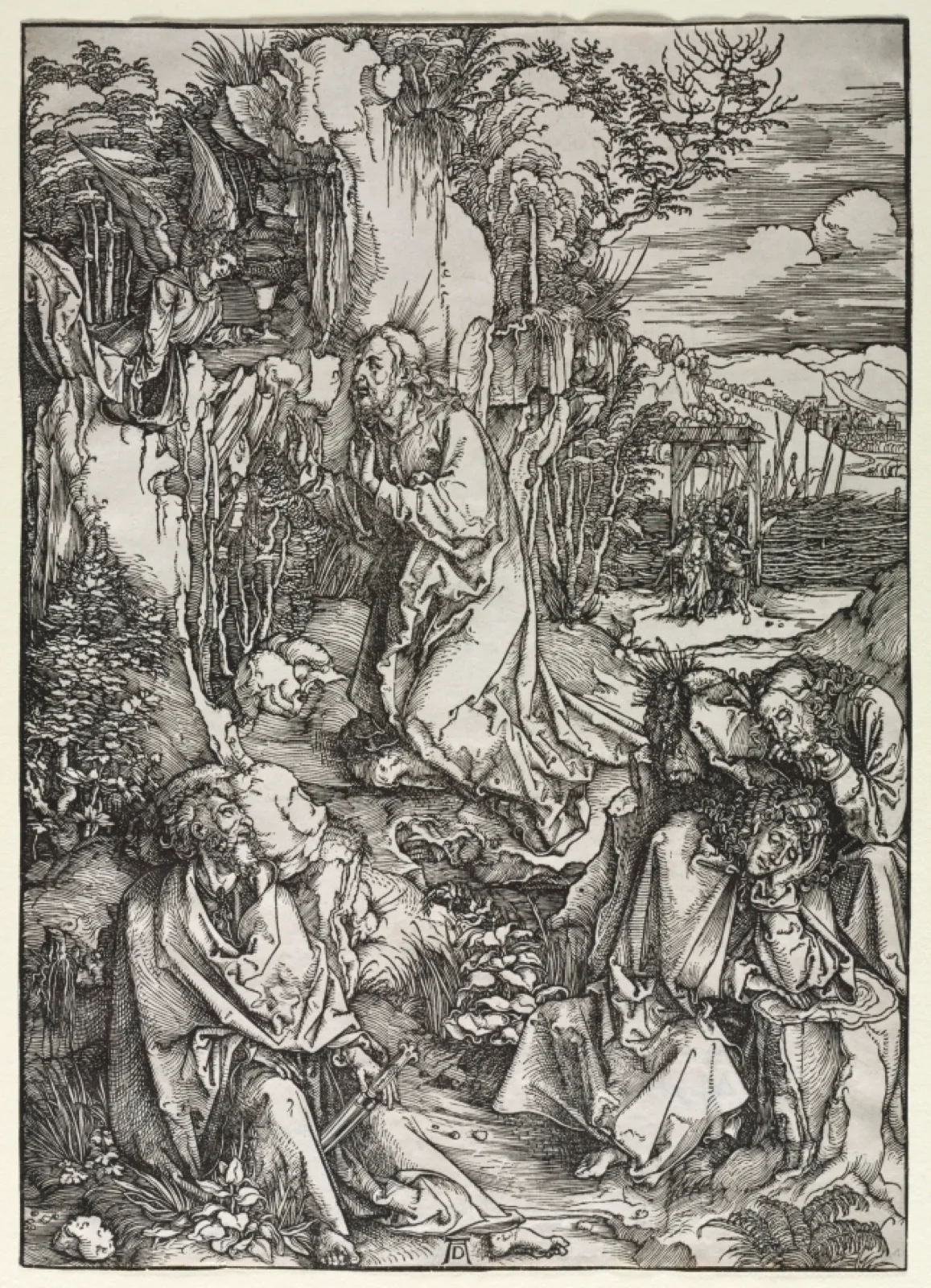 Christ on the Mount of Olives, from The Large Passion