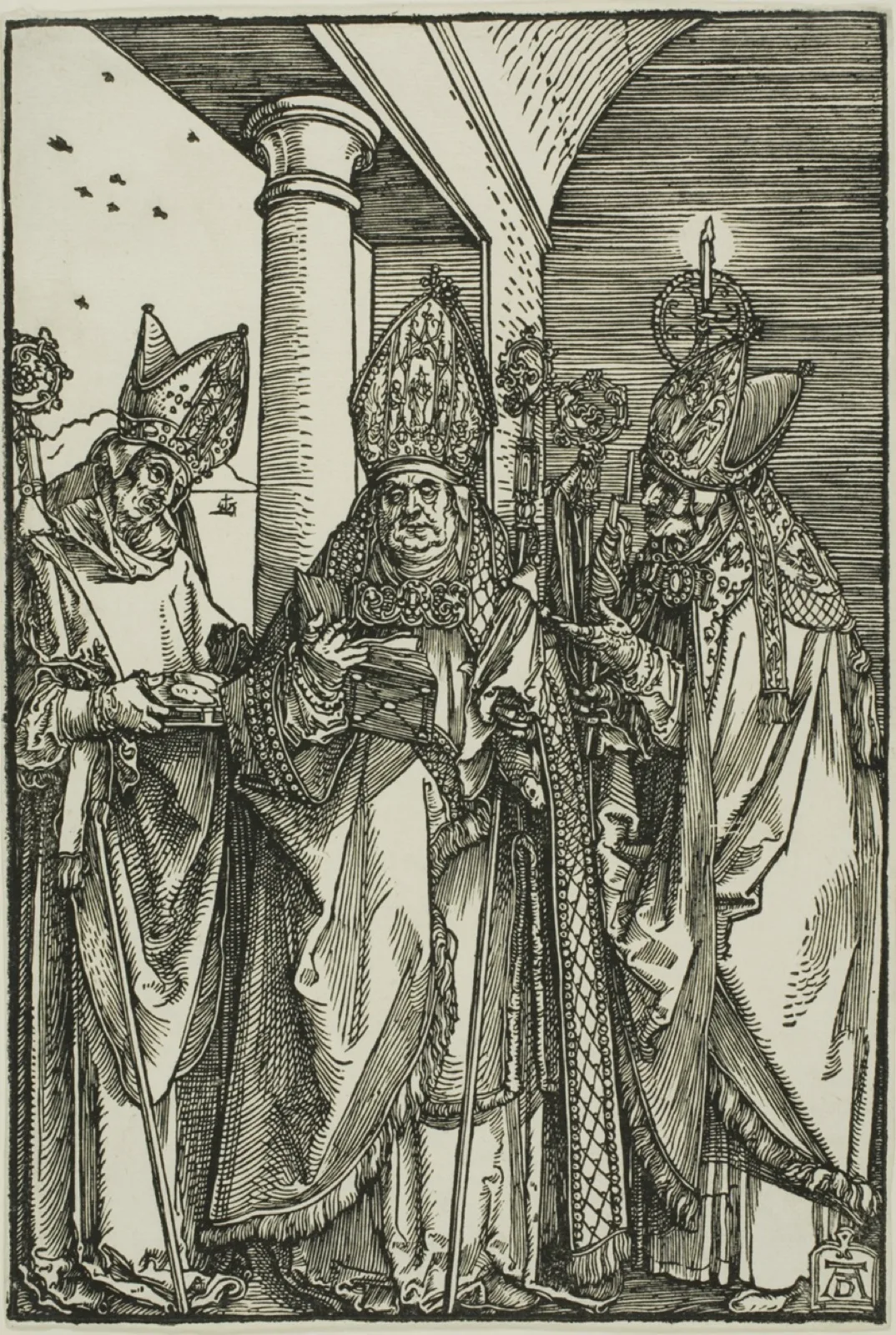 Saints Nicholas, Ulrich and Erasmus