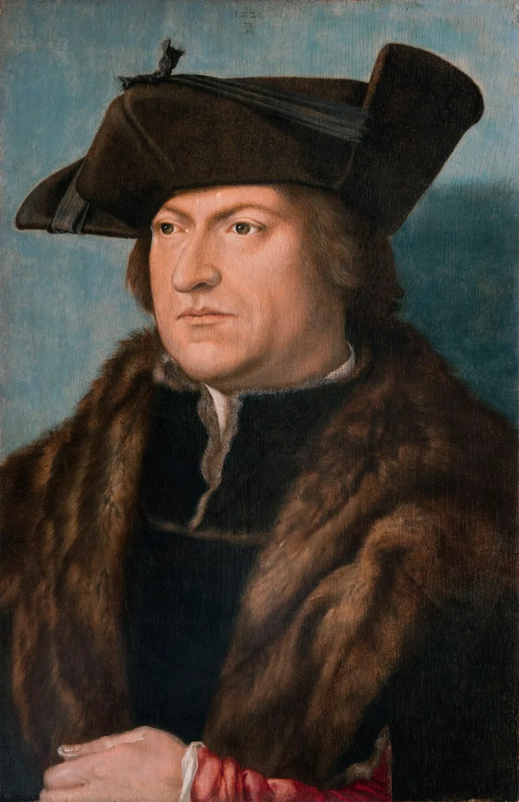 A Man in a Fur Coat