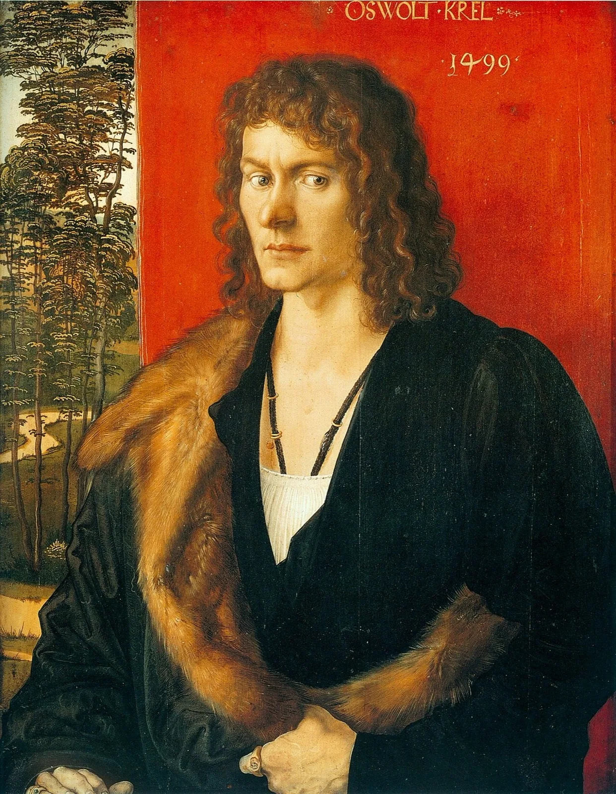 Portrait of Oswolt Krel: Oswolt Krel