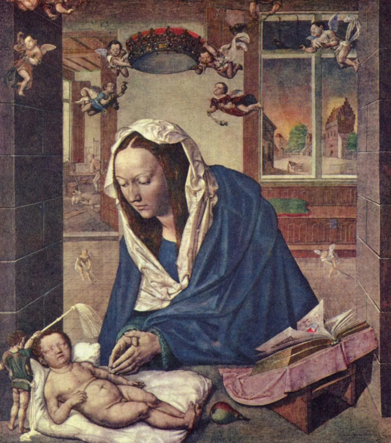 Madonna and Child (central panel)