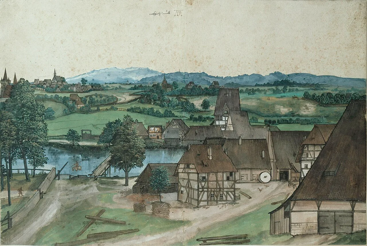 Wire drawing mill near Nyremberg