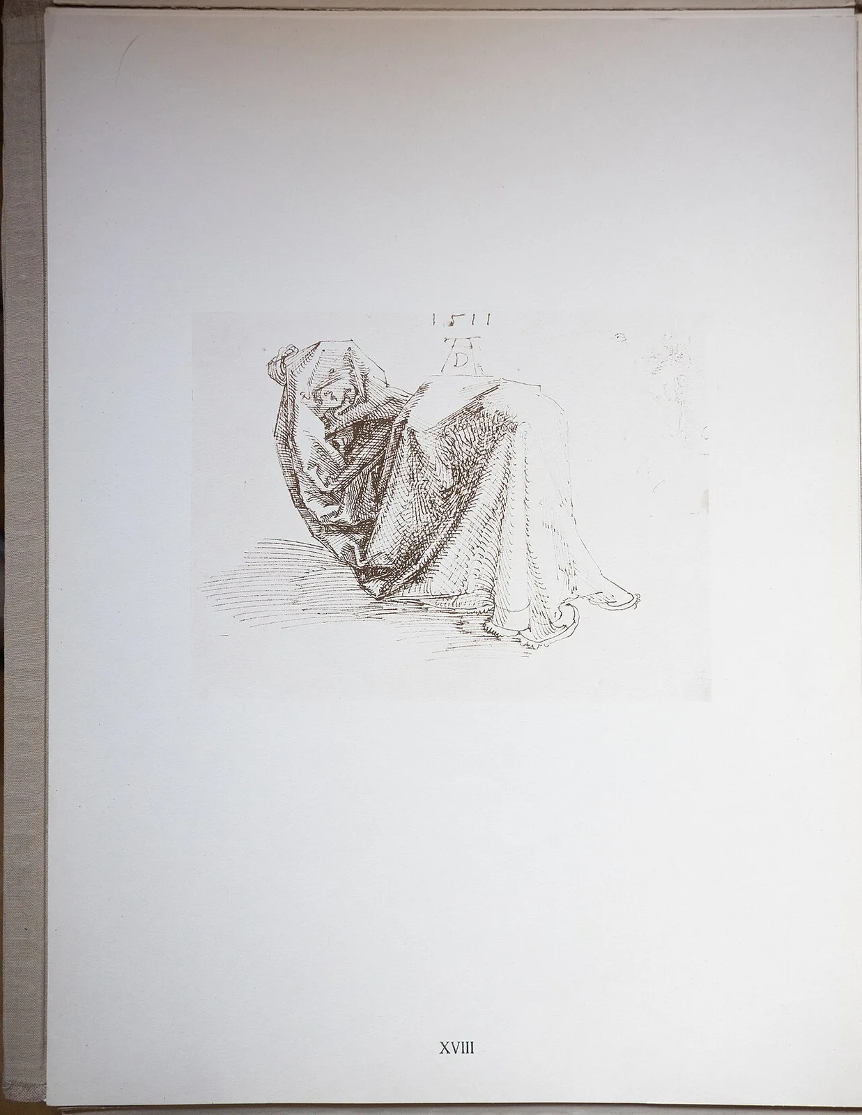 Drapery study; Quarry