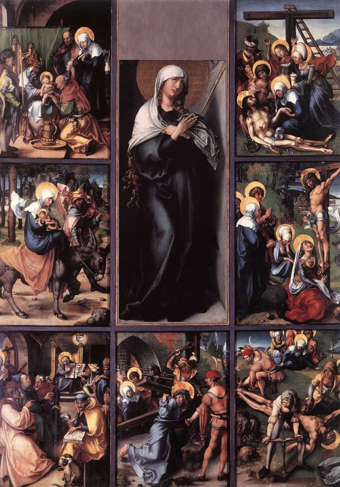 Seven Sorrows Polyptych