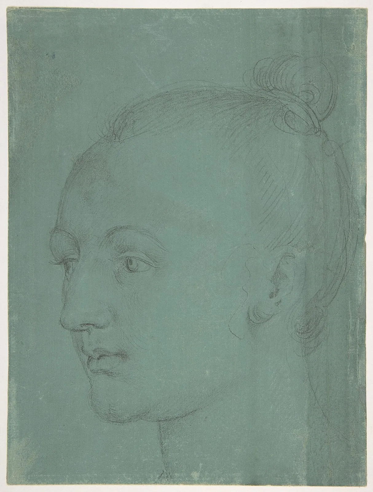Head of a Young Woman