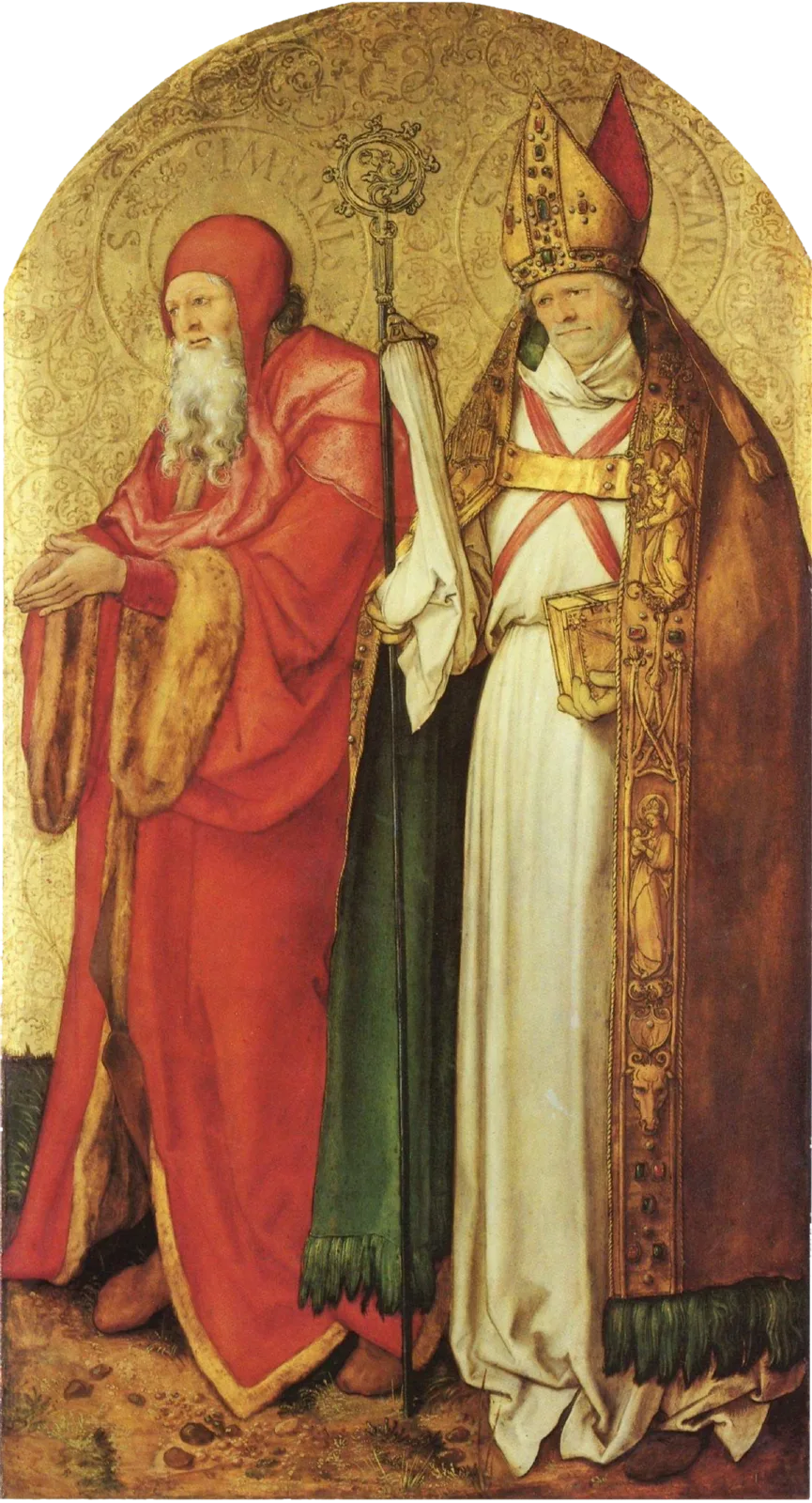 Jabach Altar: Saints Simeon and Lazarus