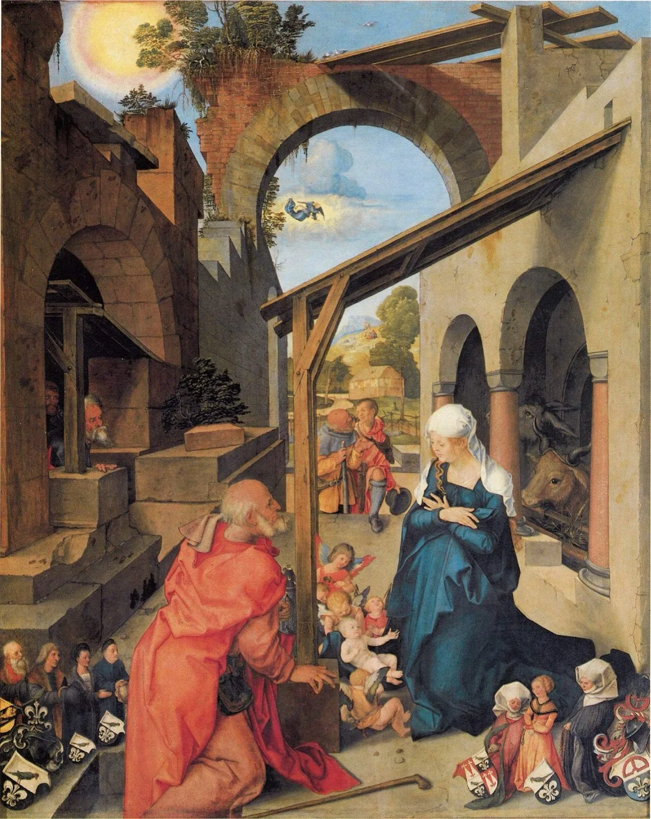 Paumgartner altarpiece: Adoration of the Child