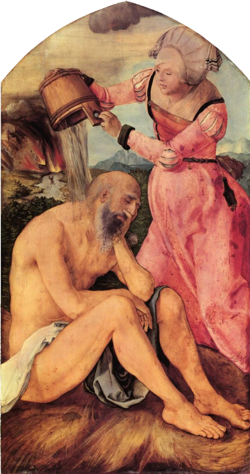 Jabach Altar: Job on the Dungheap
