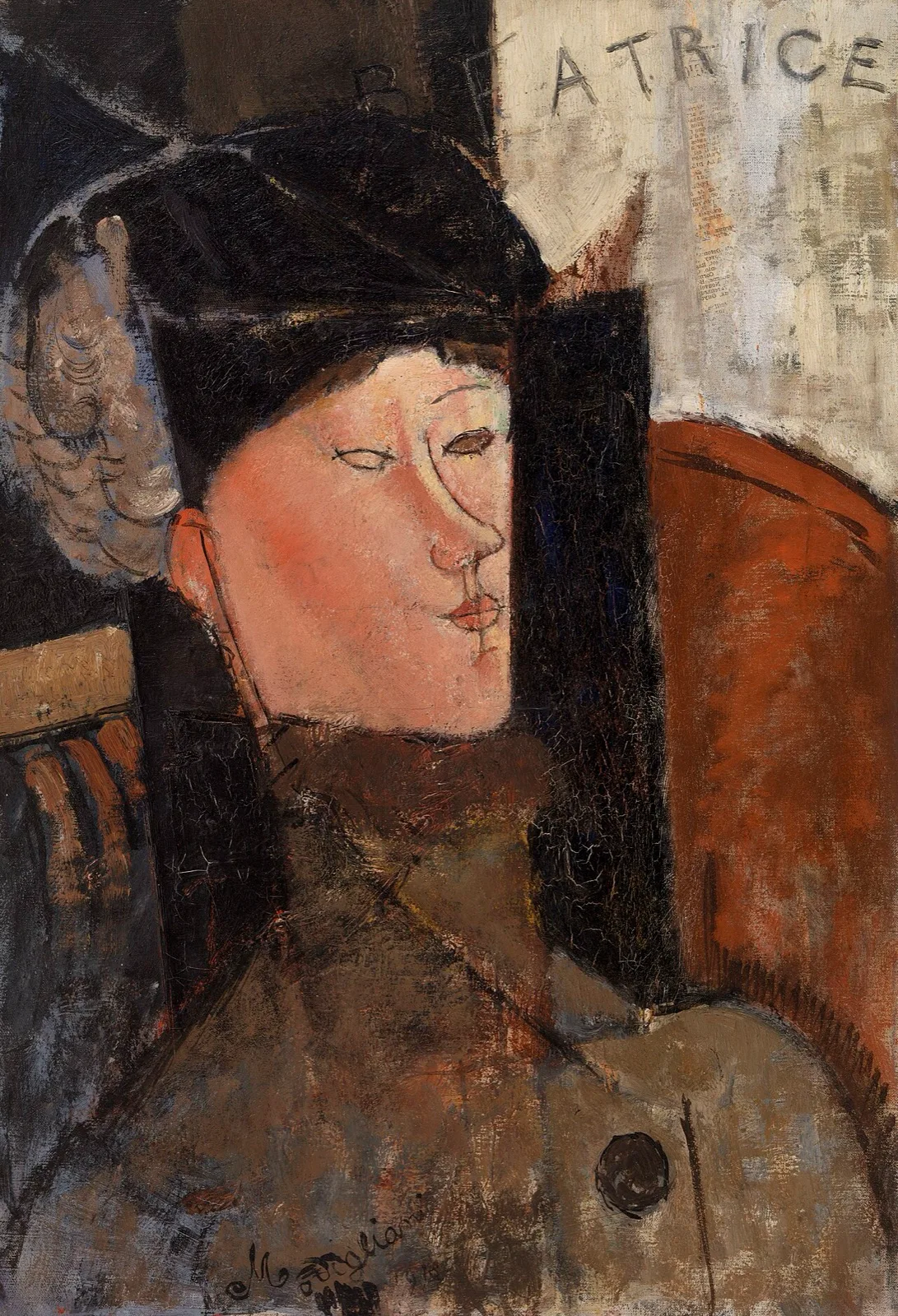 Portrait of Béatrice Hastings