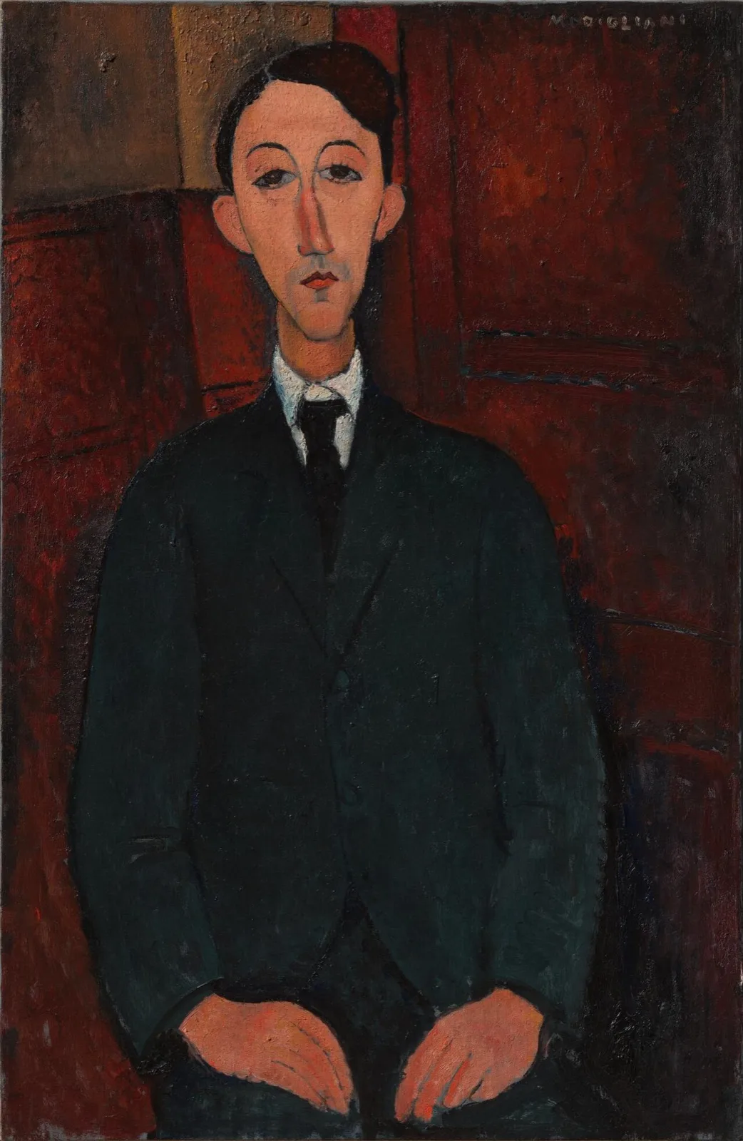 Portrait of the painter Manuel Humbert