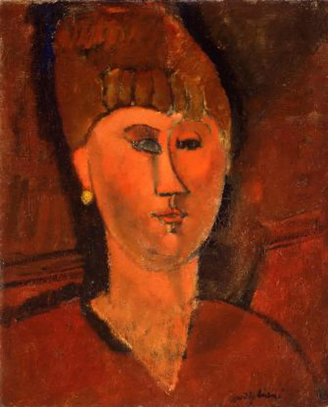 Portrait of a Russian woman