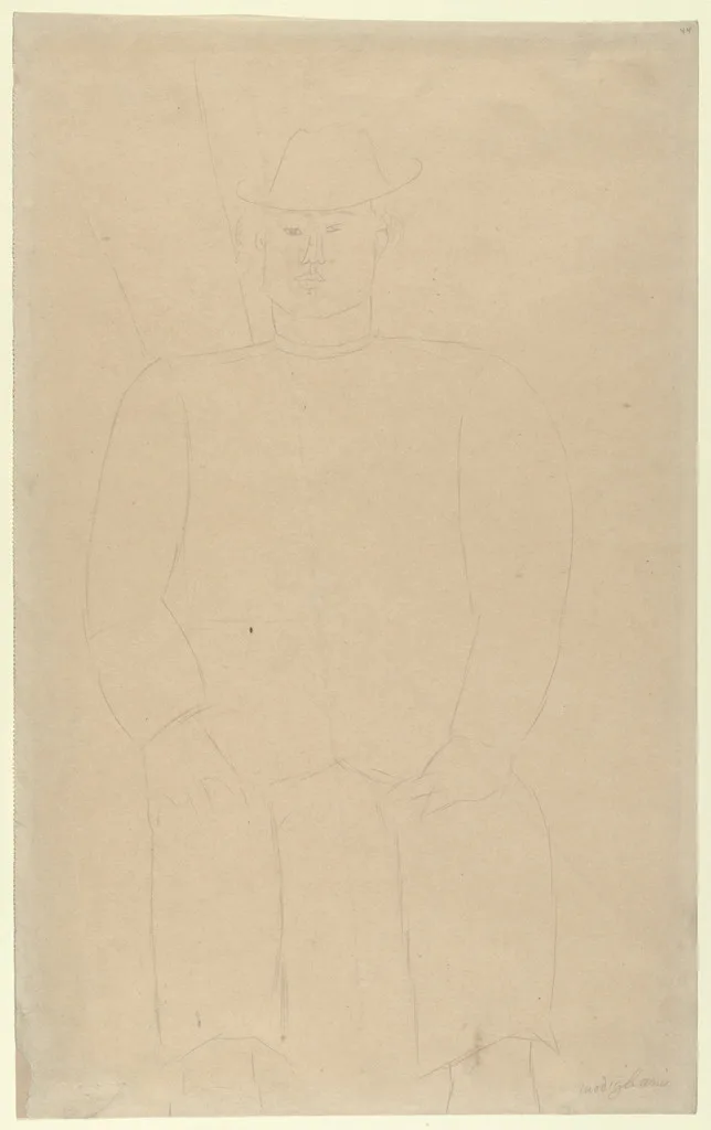 Young Man Seated