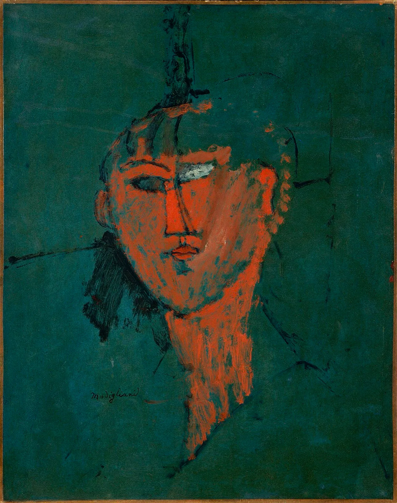 Tête rouge