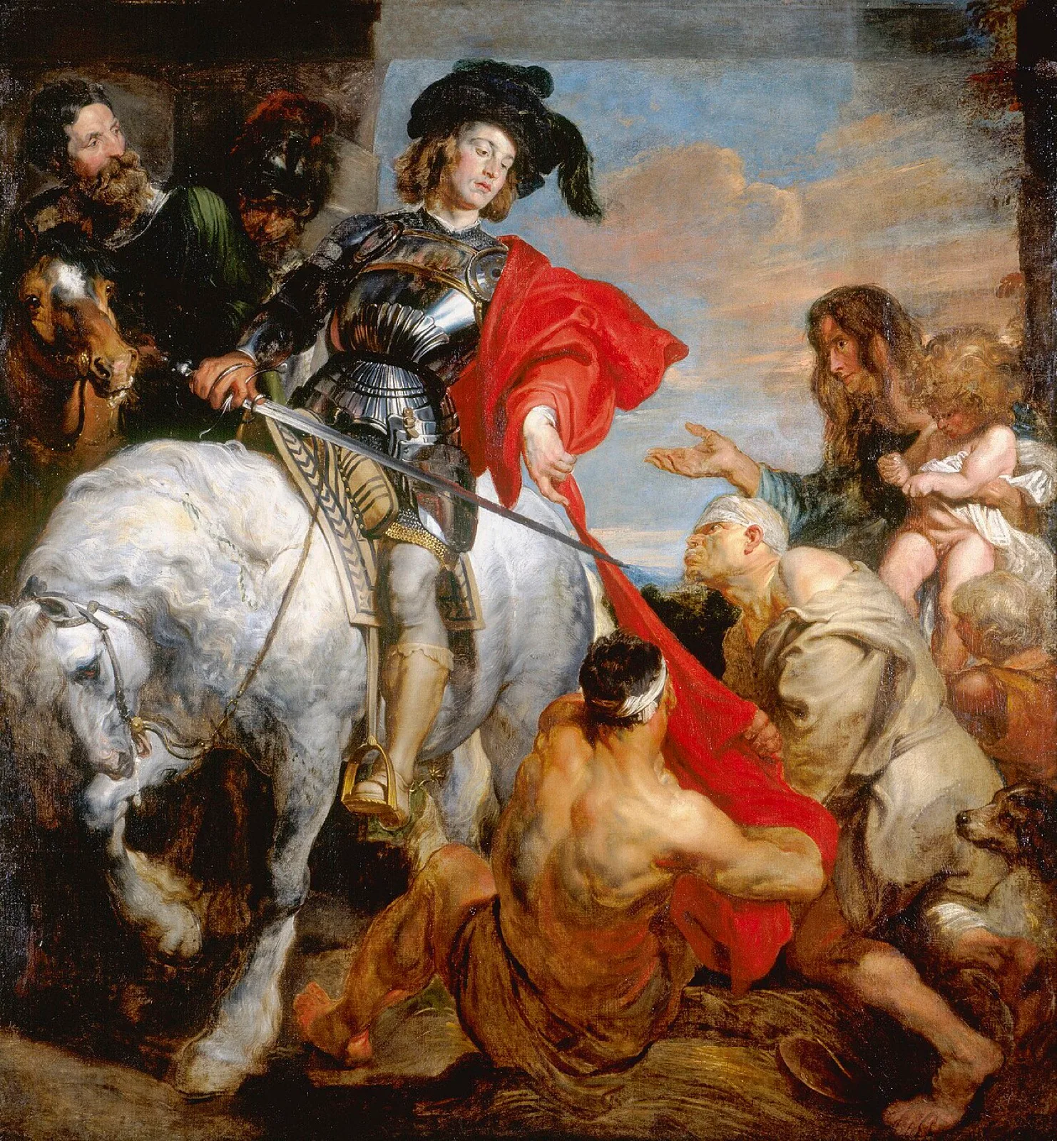 St Martin Dividing his Cloak