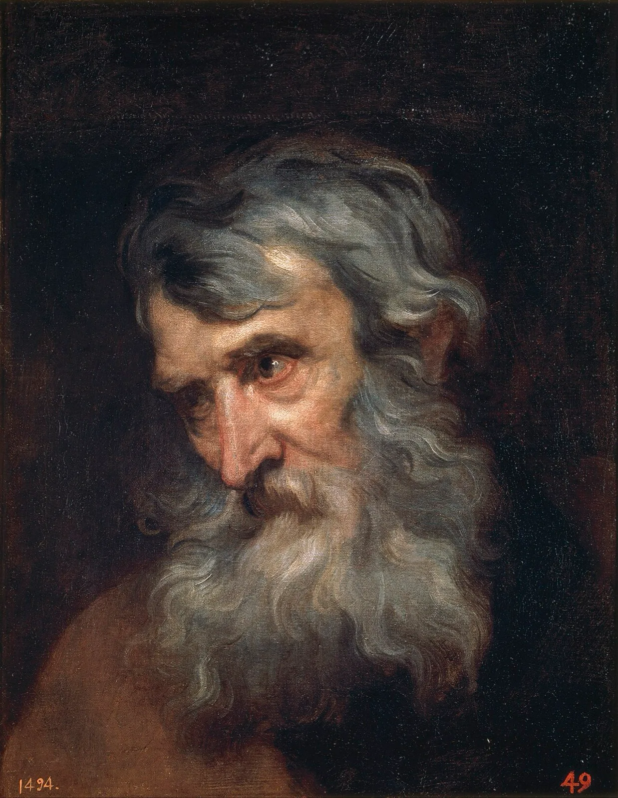 The Head of an Old Man (No. 1)