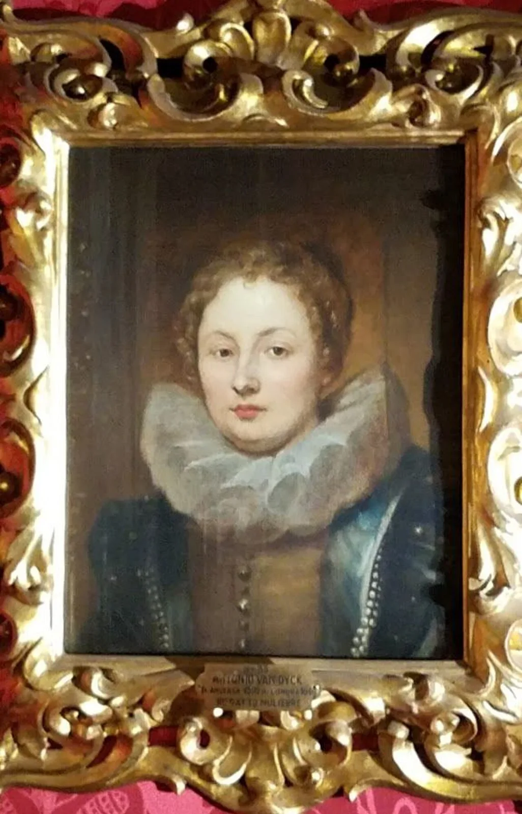 Portrait of a woman at bust length
