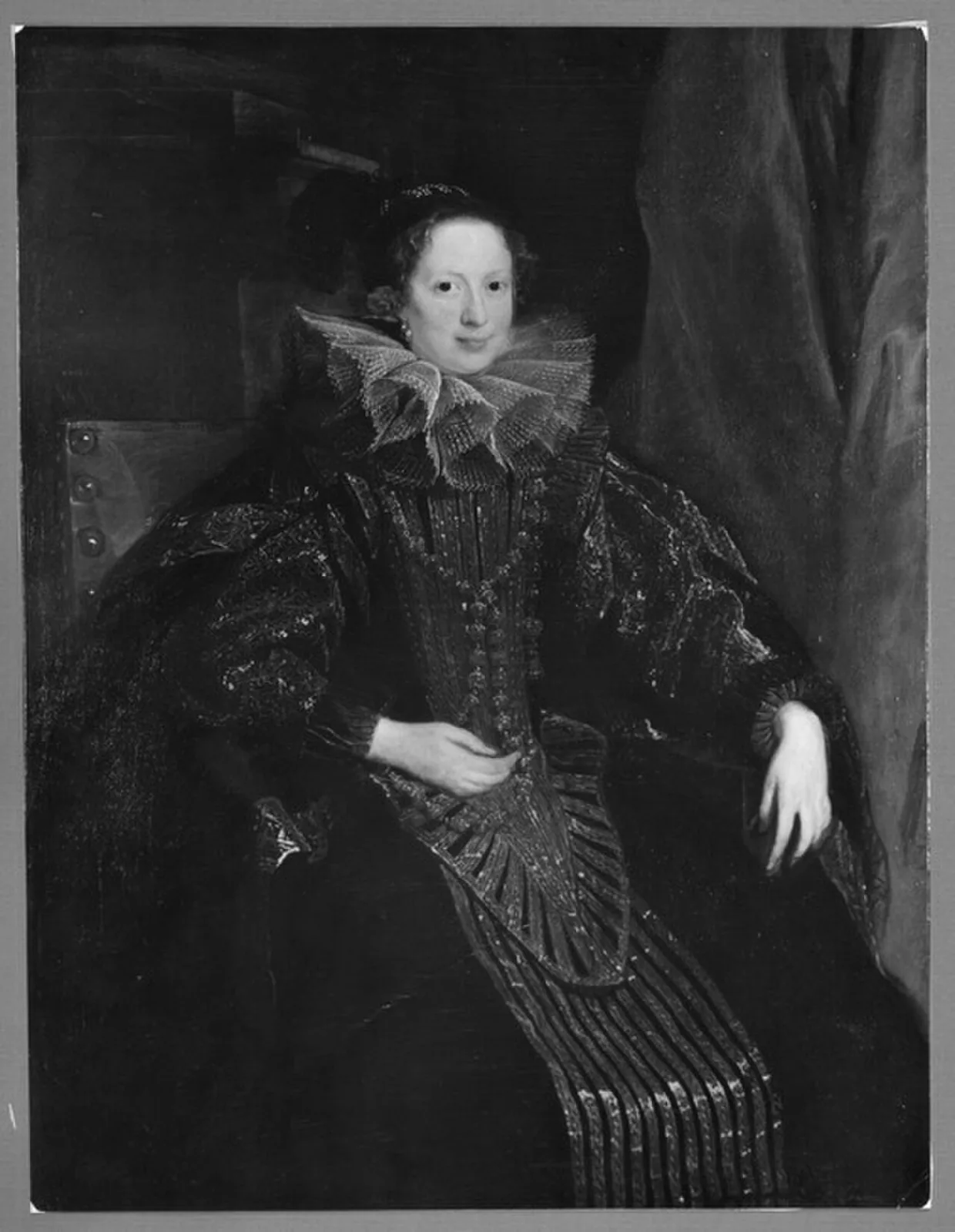 Portrait of an unknown Genoese woman