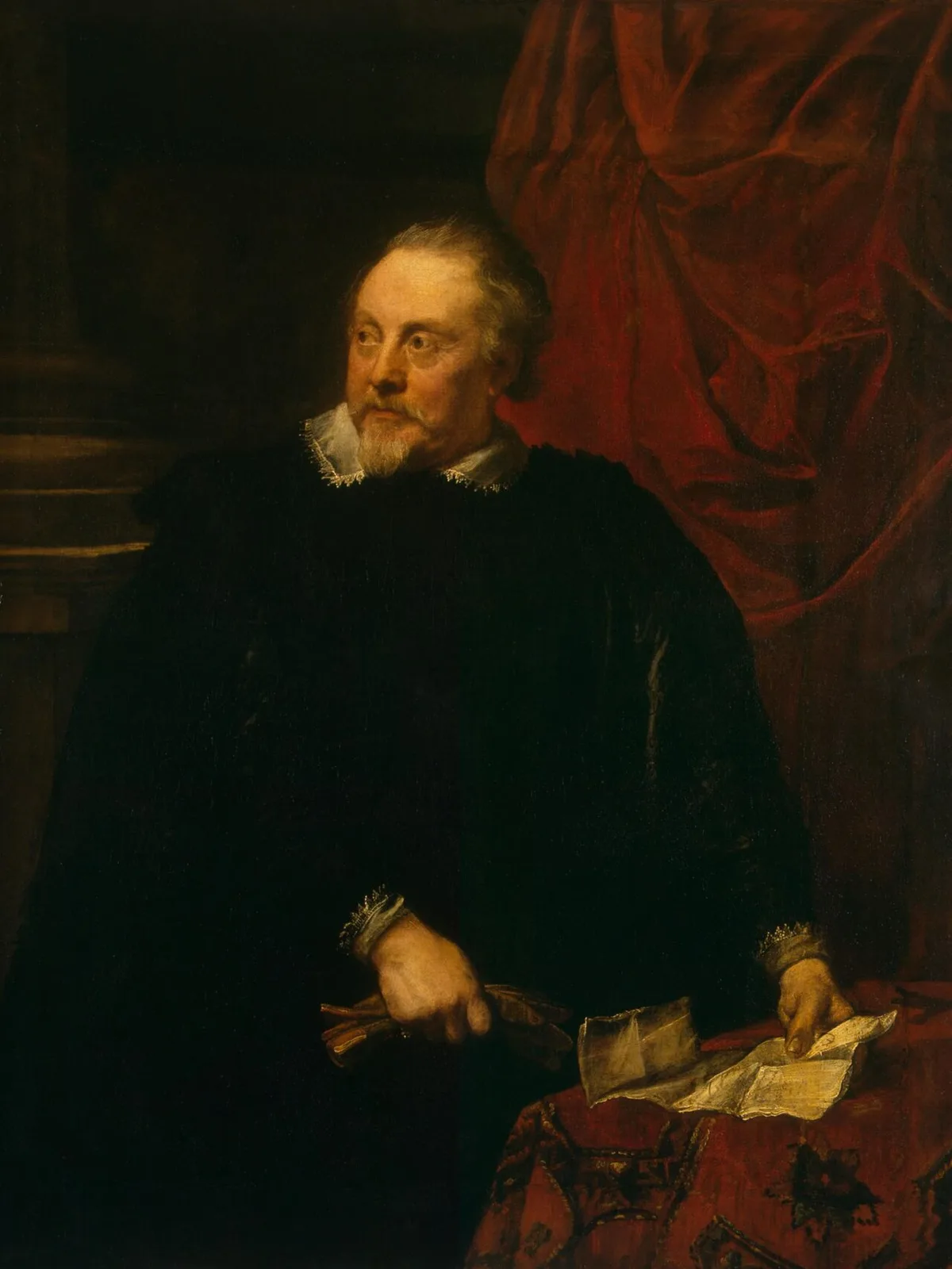 Portrait of a Man (Portrait of Mark-Antoine Lumagne ?)