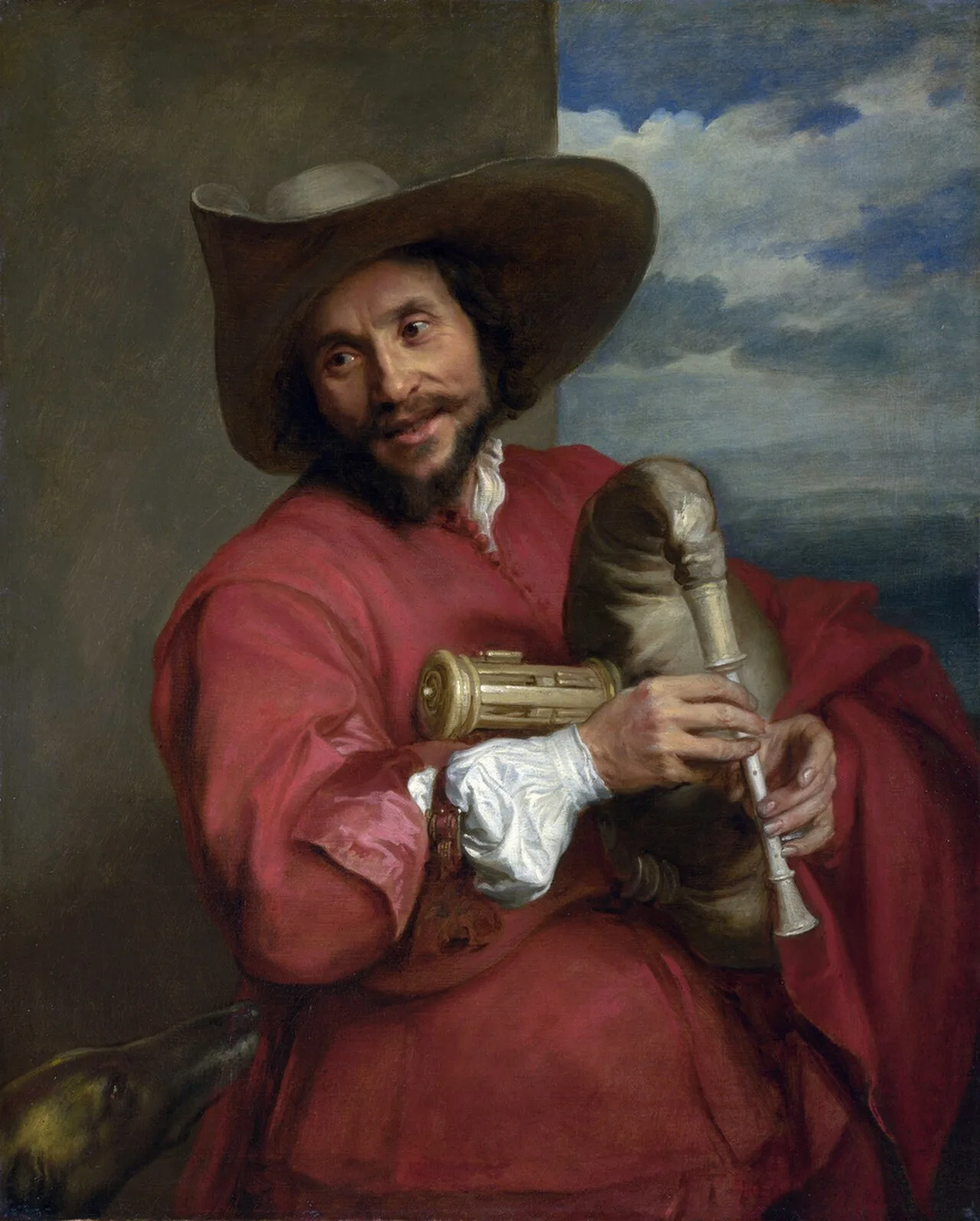 Portrait of François Langlois called Chartres or Ciartres