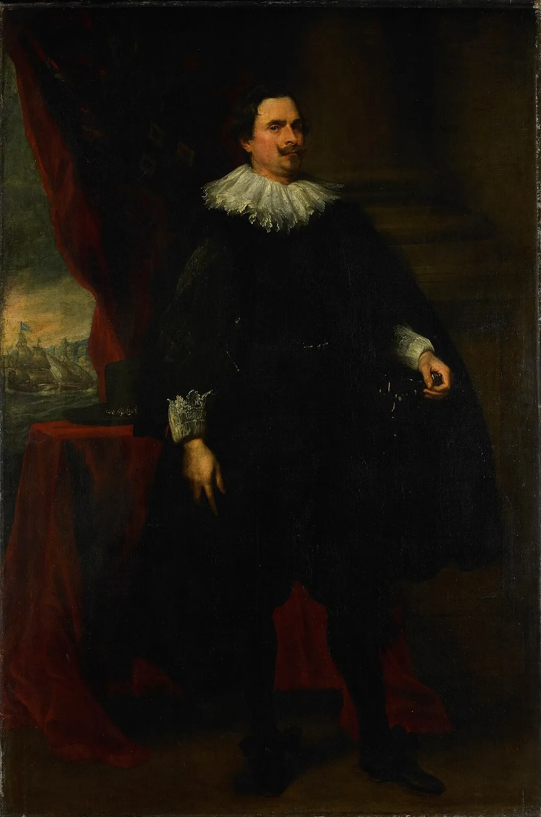 Portrait of a man from the van der Borght family, perhaps François van der Borght