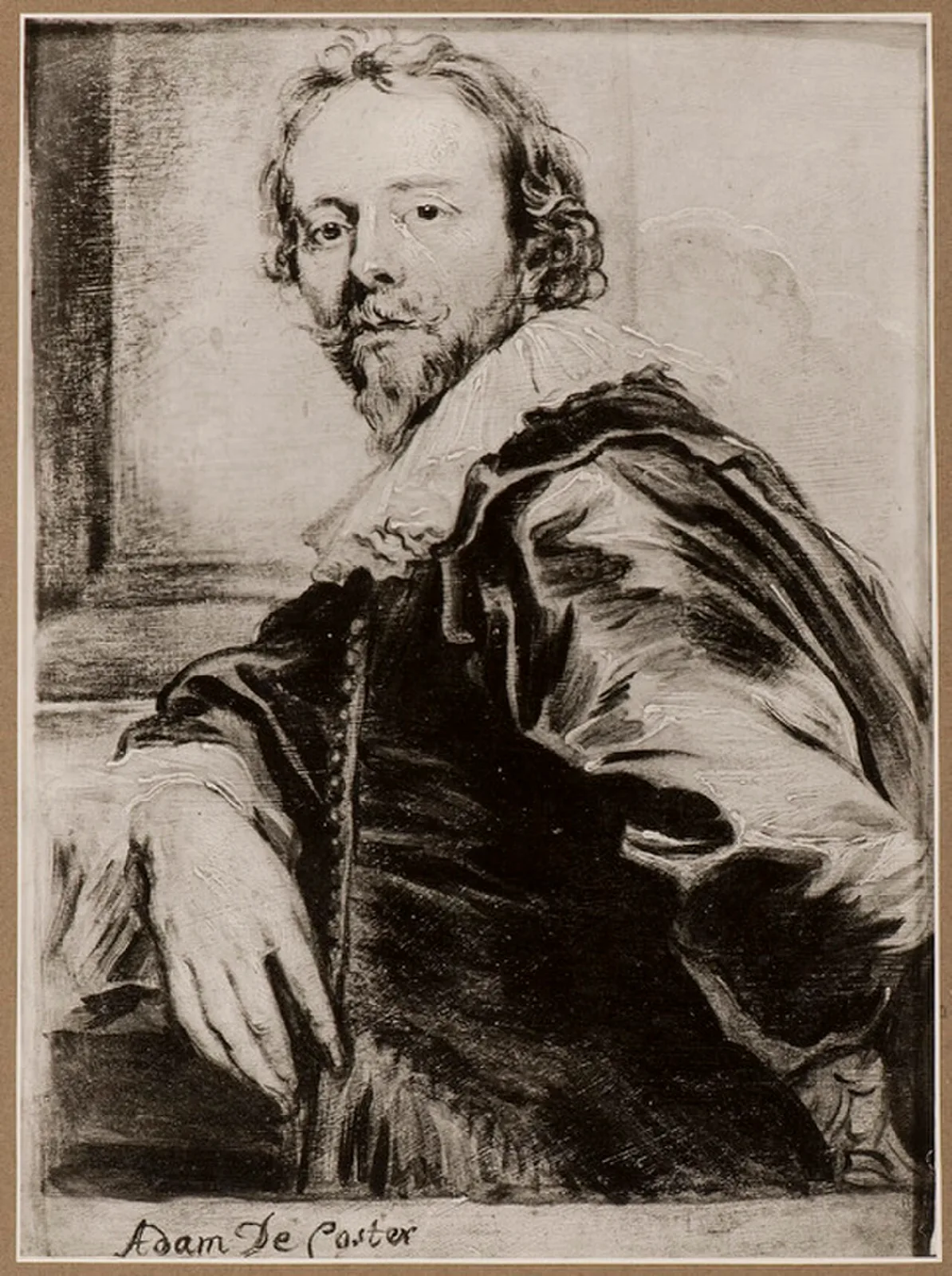 Portrait of Adam de Coster (d.)