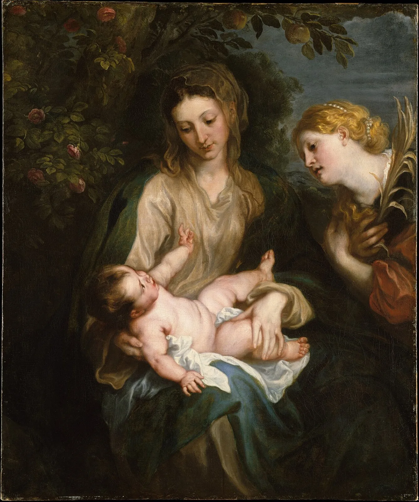 Virgin and Child with Saint Catherine of Alexandria (No. 1)