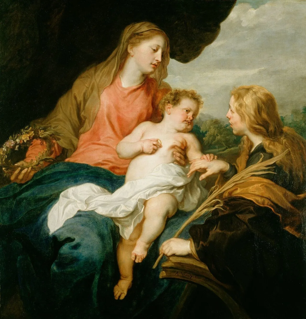 The Mystic Marriage of St Catherine