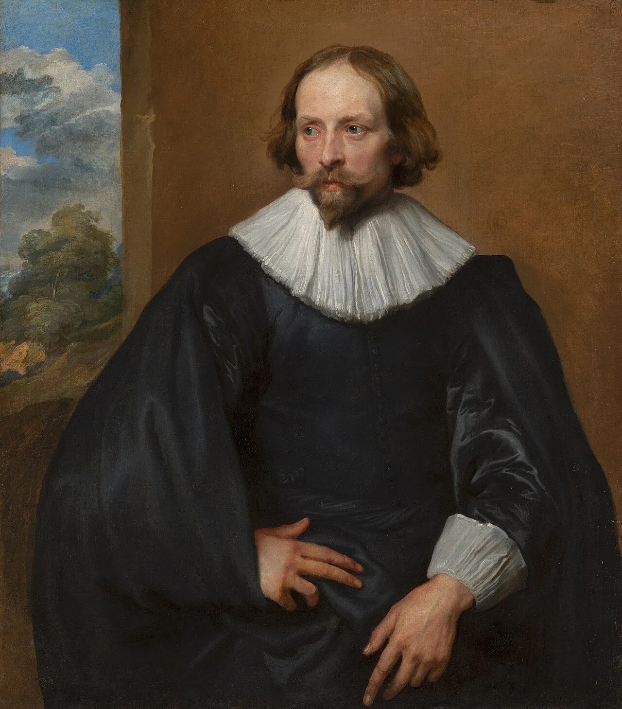 Portrait of painter Quintijn Symons