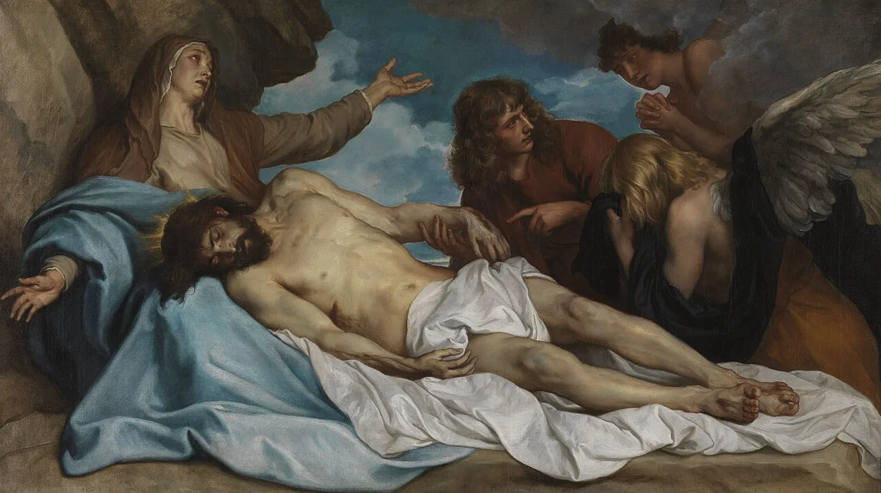 The lamentation over the dead Christ (No. 1)