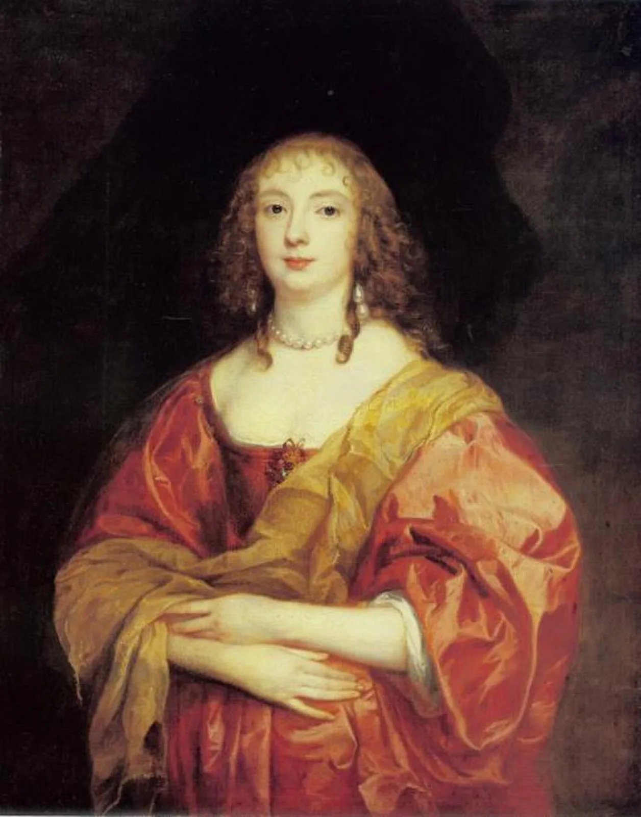 Portrait of Anne Carr, Lady Russell, Countess of Bedford, ca.
