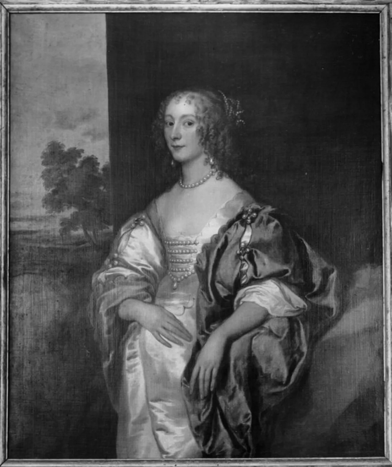 Portrait of Mary Blacknall, wife of Sir Ralph Verney