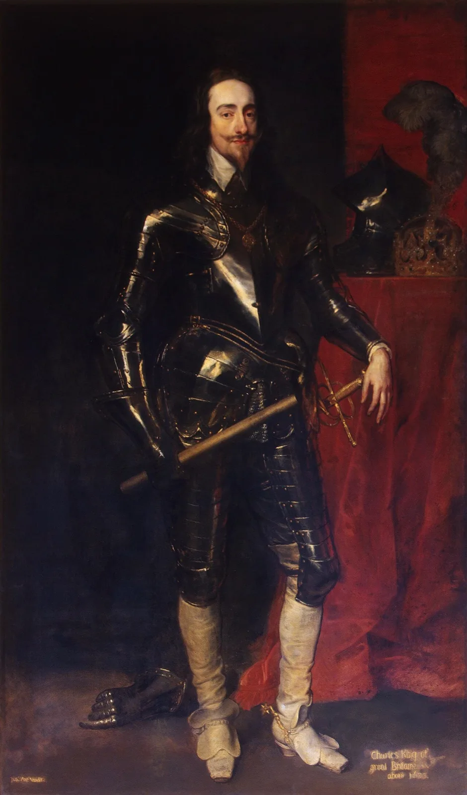 Portrait of Charles I, King of the Great Britain