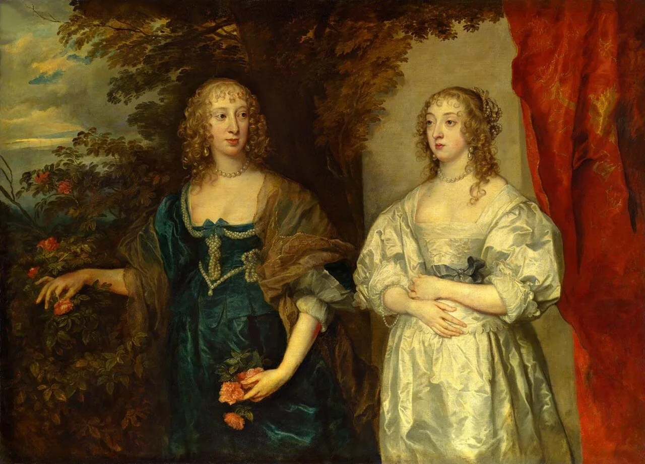 Portrait of Lady d'Aubigny and Countess Portland