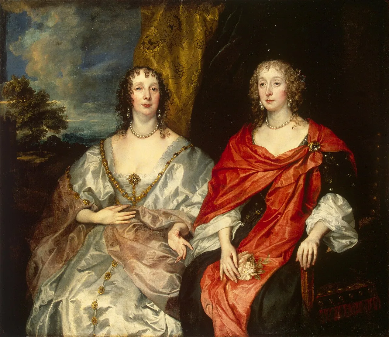 Portrait of Ladies-in-Waiting to Queen Henrietta Maria