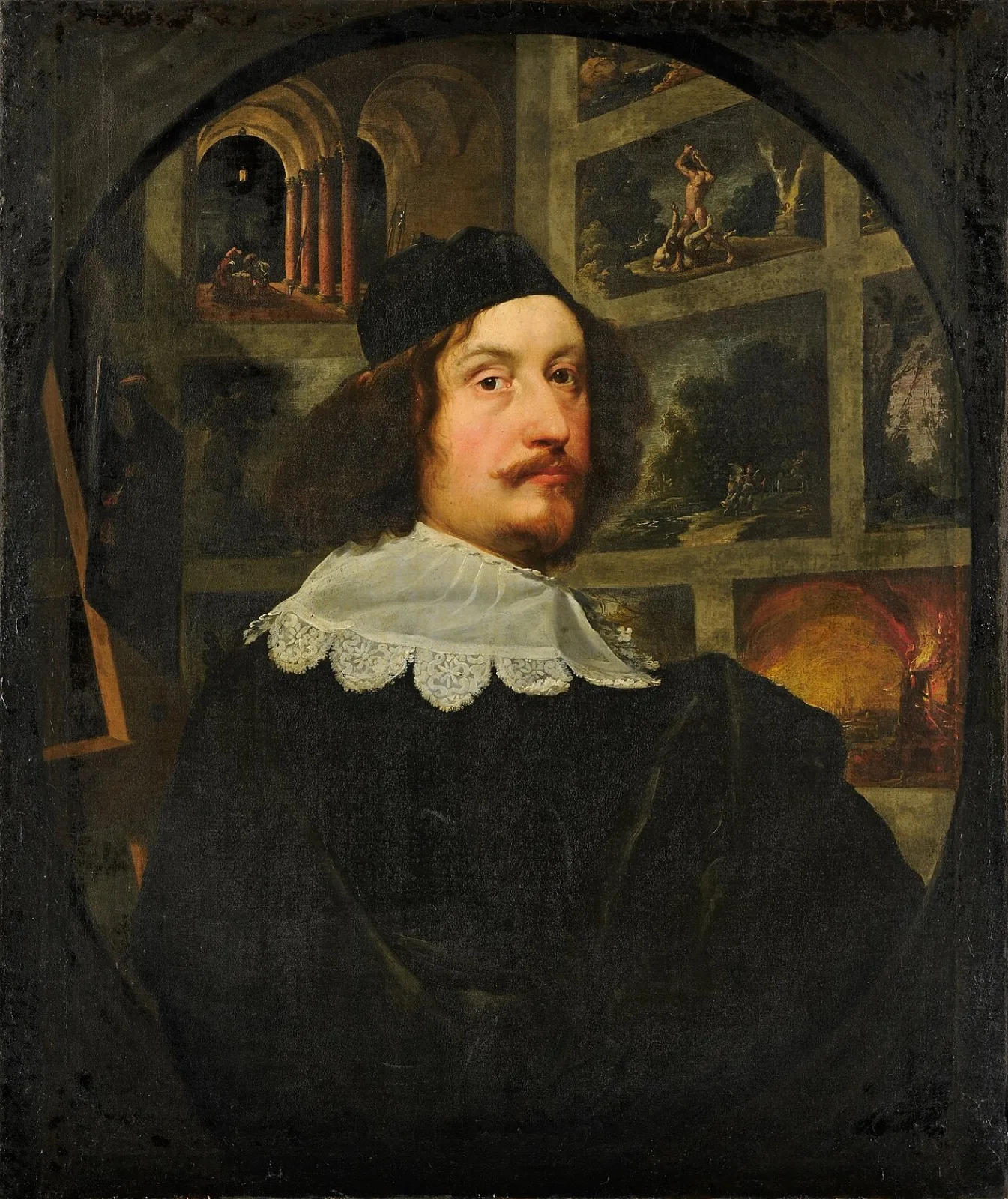 Portrait of a painter