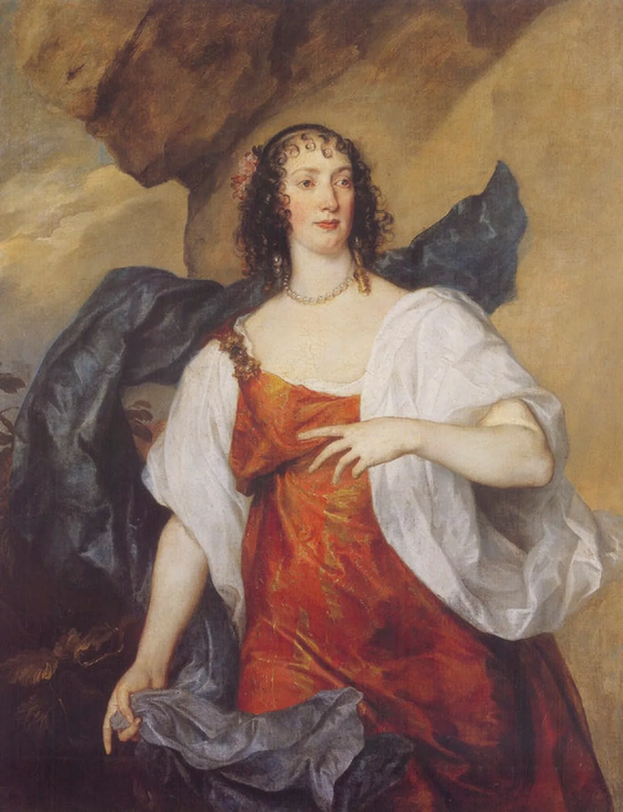 Portrait of Olivia Boteler, wife of Endymion Porter