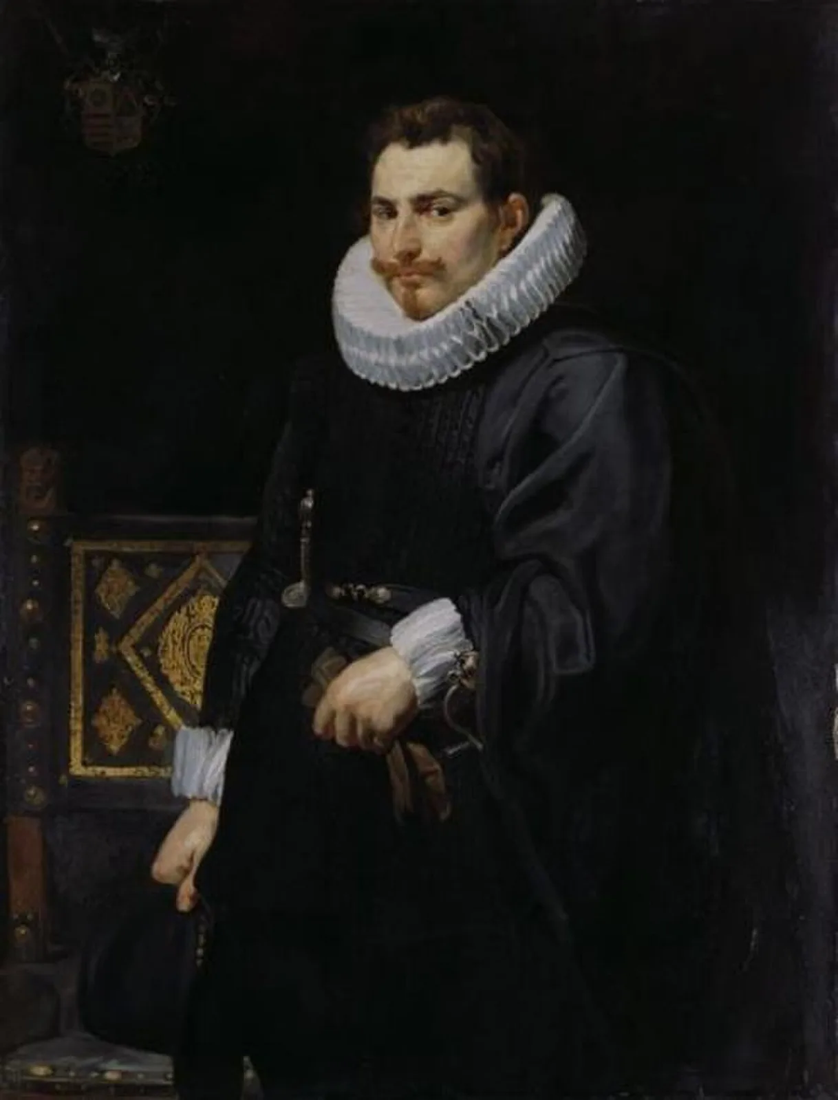 Portrait of Jan Vermoelen, supreme commander of the Spanish fleet