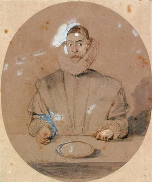 Homme à table (No. 2)