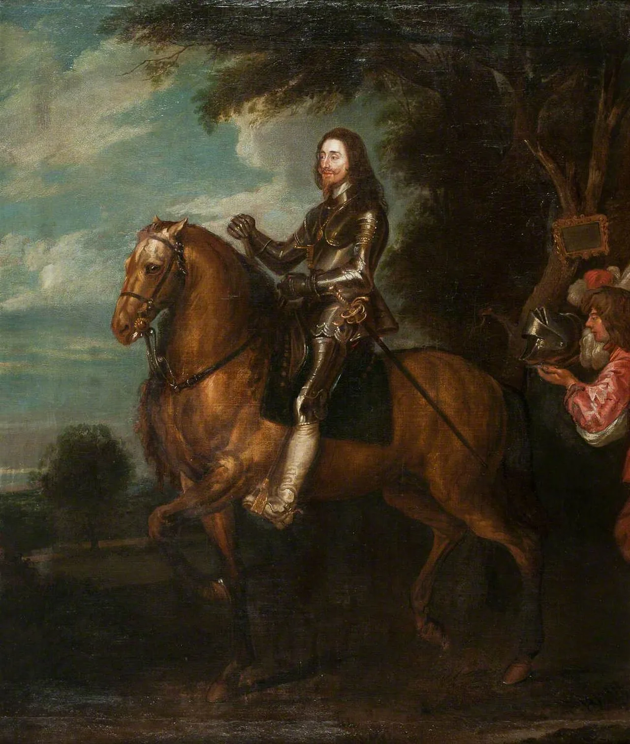 An Equestrian Portrait of Charles I