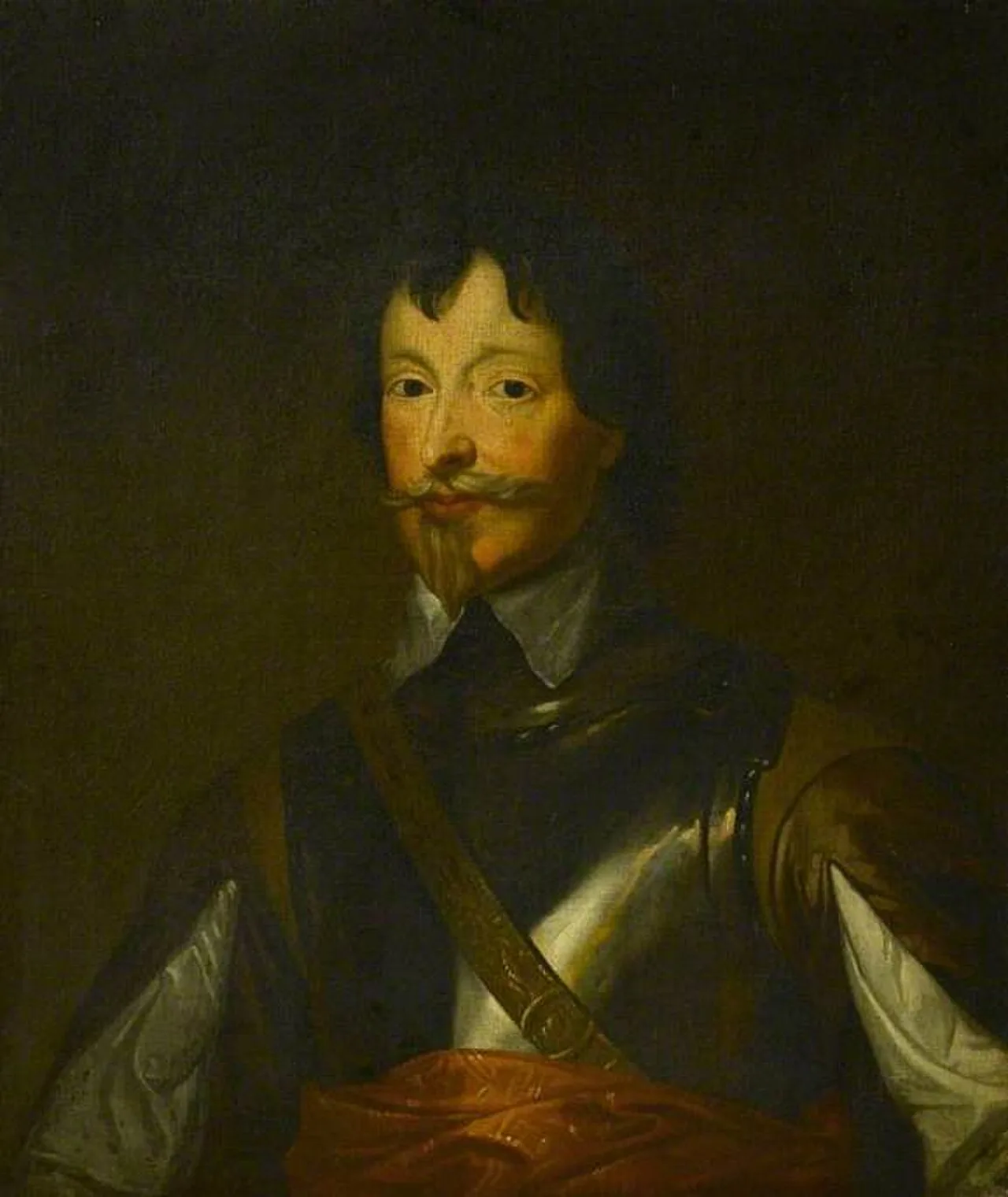 Portrait of a Gentleman Wearing a Breastplate