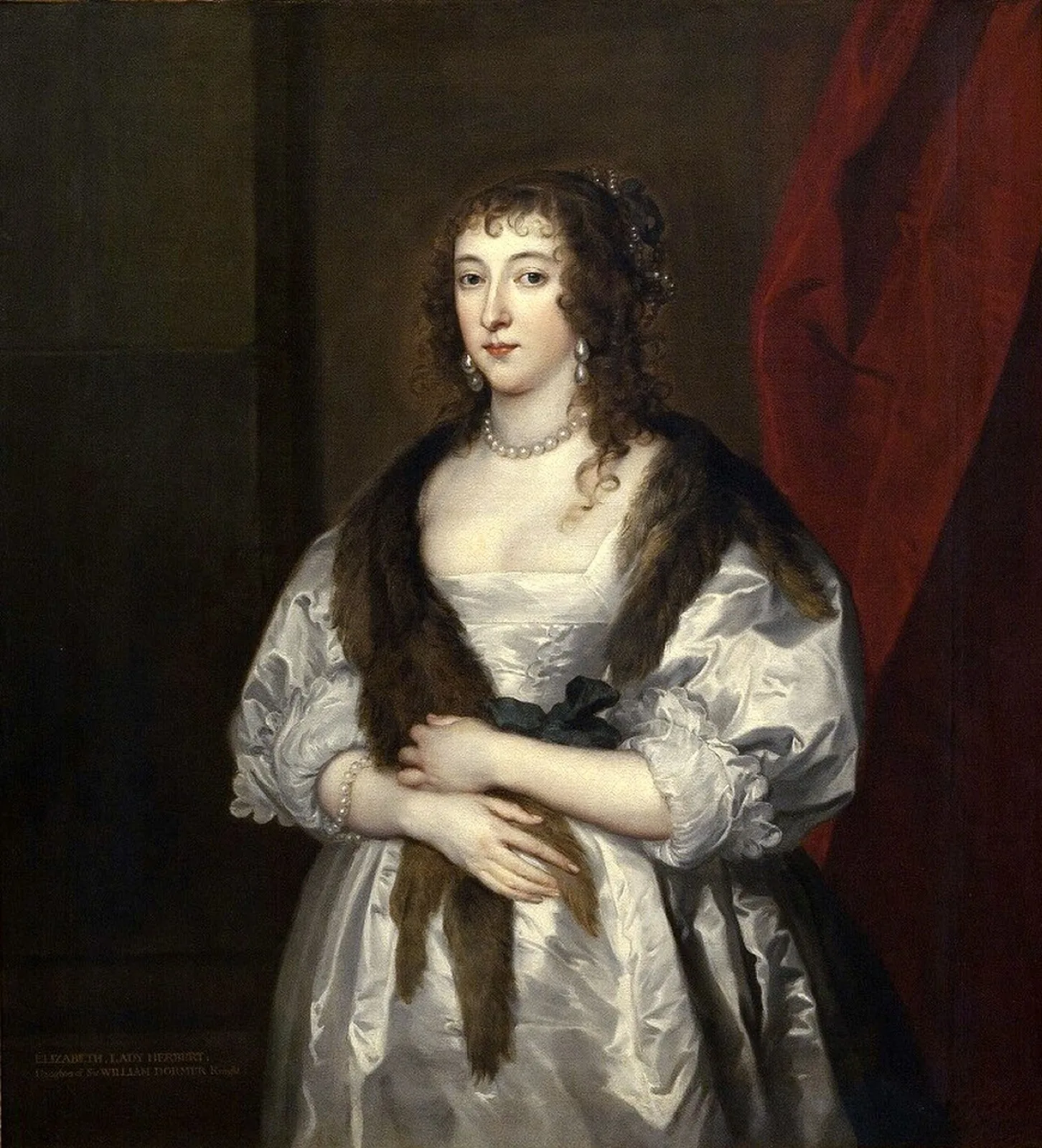 Portrait of Elizabeth Dormer, Lady Herbert de Raglan