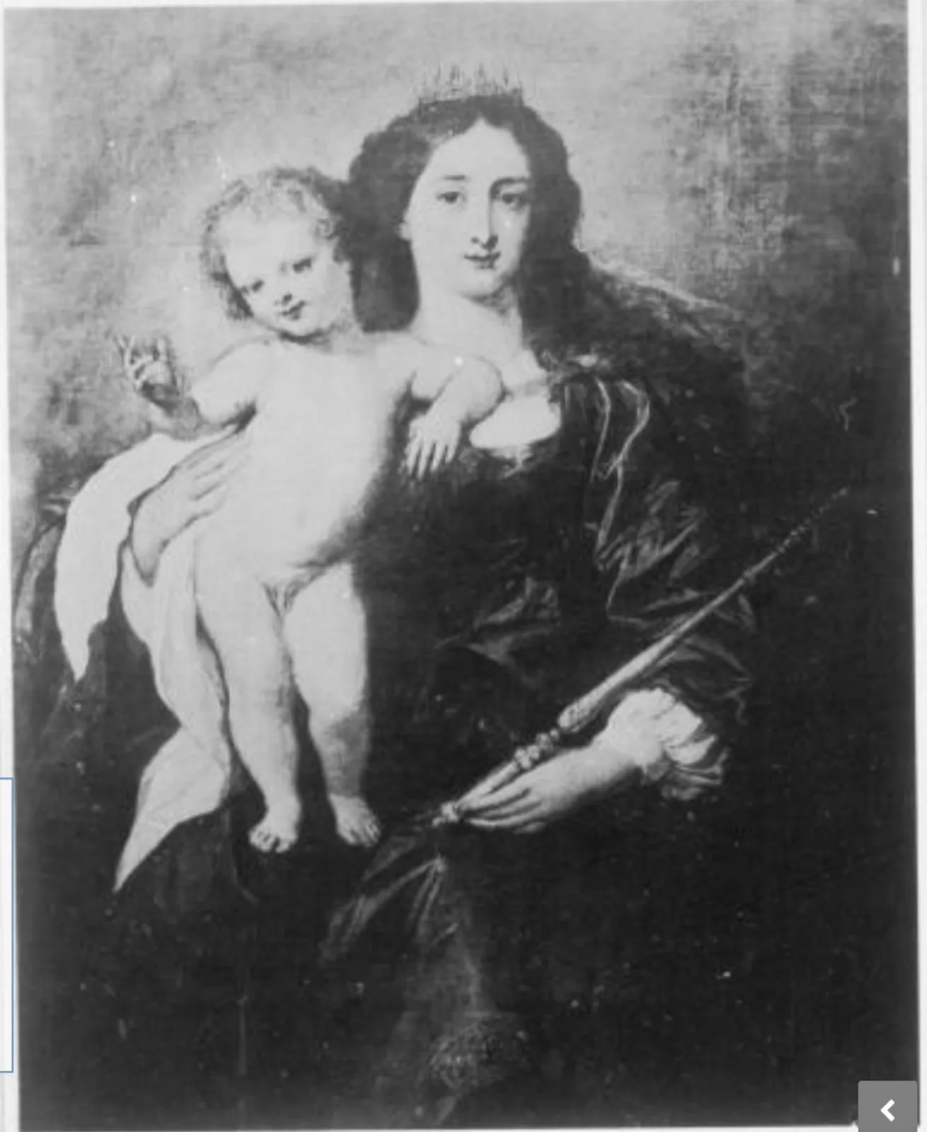 Madonna with Child as Queen of Heaven