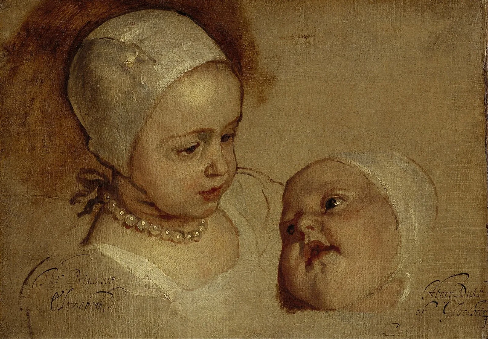 Princess Elizabeth and Princess Anne