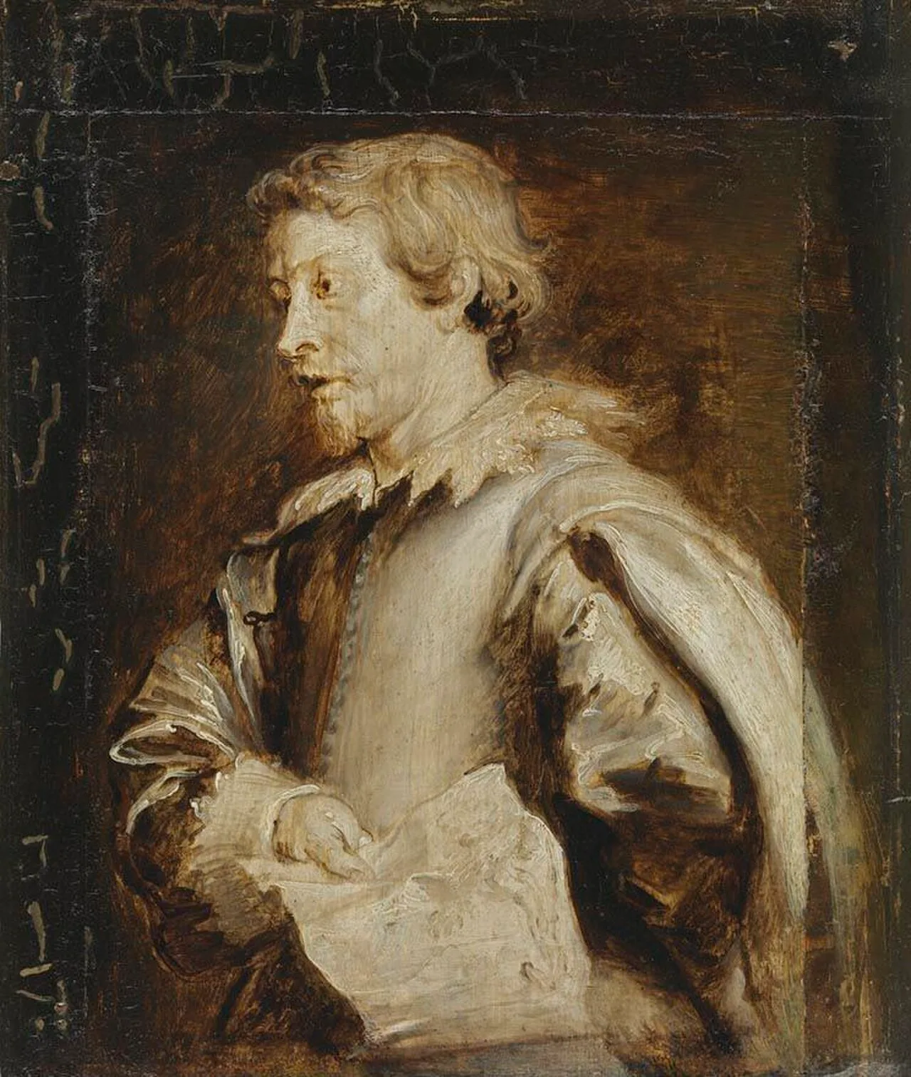 Portrait of the landscape painter Lucas van Uden