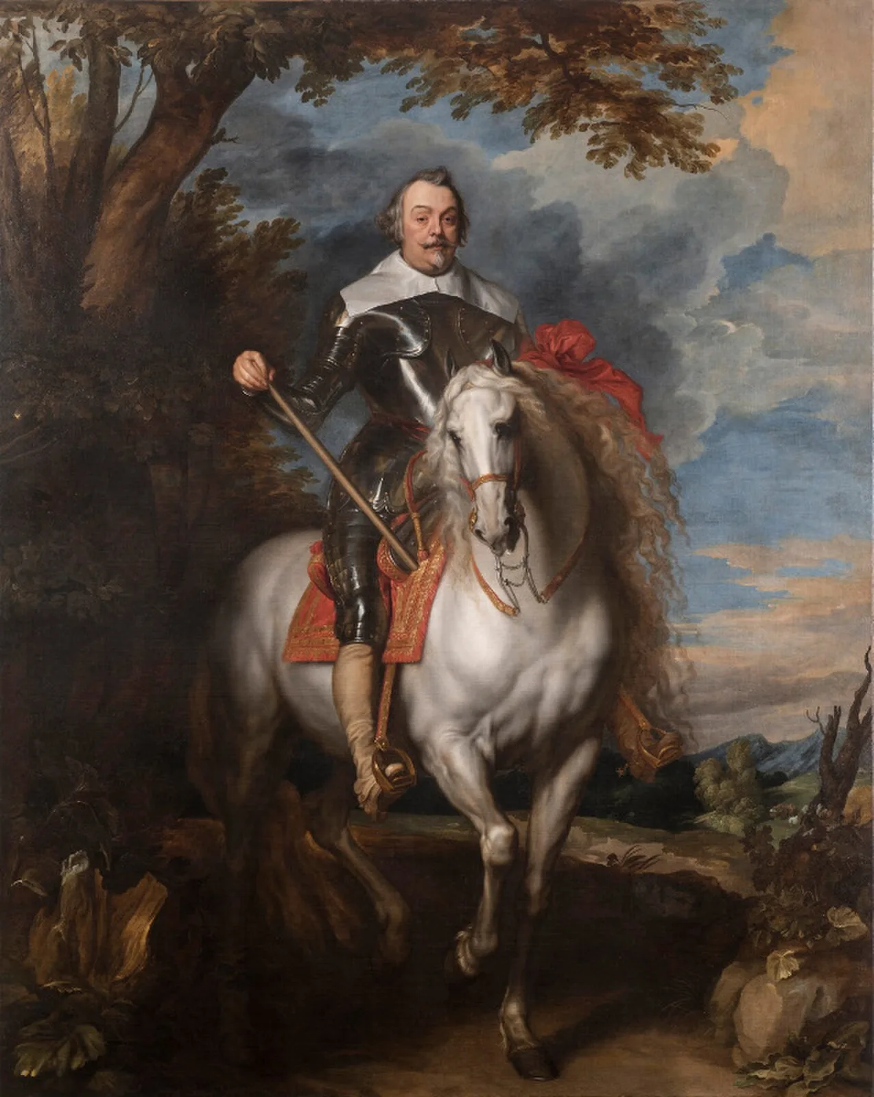 Equestrian portrait of Francisco de Moncada (No. 1)