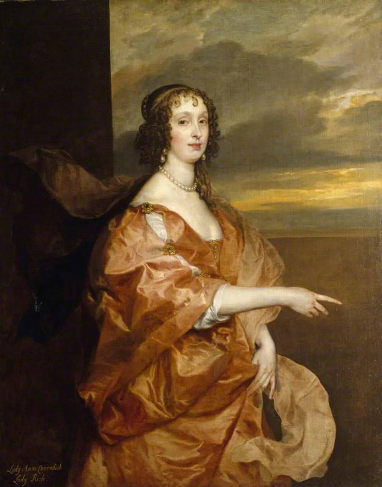 The Hon. Anne Boteler, Countess of Newport, later Countess of Portland