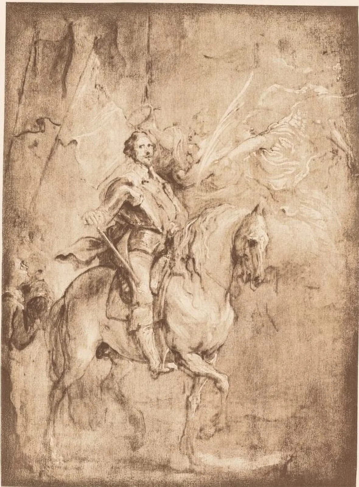Equestrian Portrait of Duke Epergnon